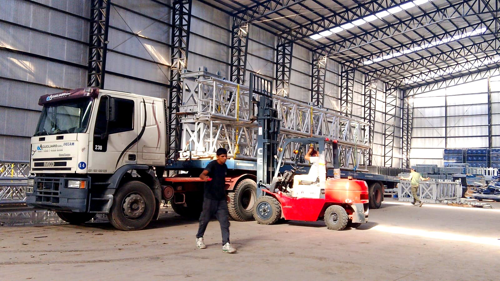 Depósito y desconsolidación Agugliaro